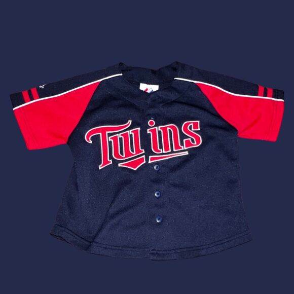 Minnesota Twins MLB Baseball Majestic Athletic Jersey Toddler 4 - Picture 1 of 4